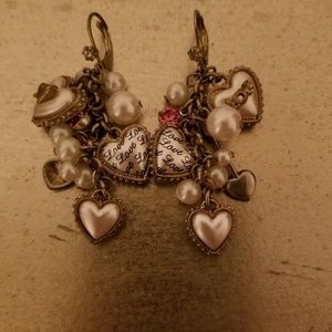 Gold and Pearl Earrings